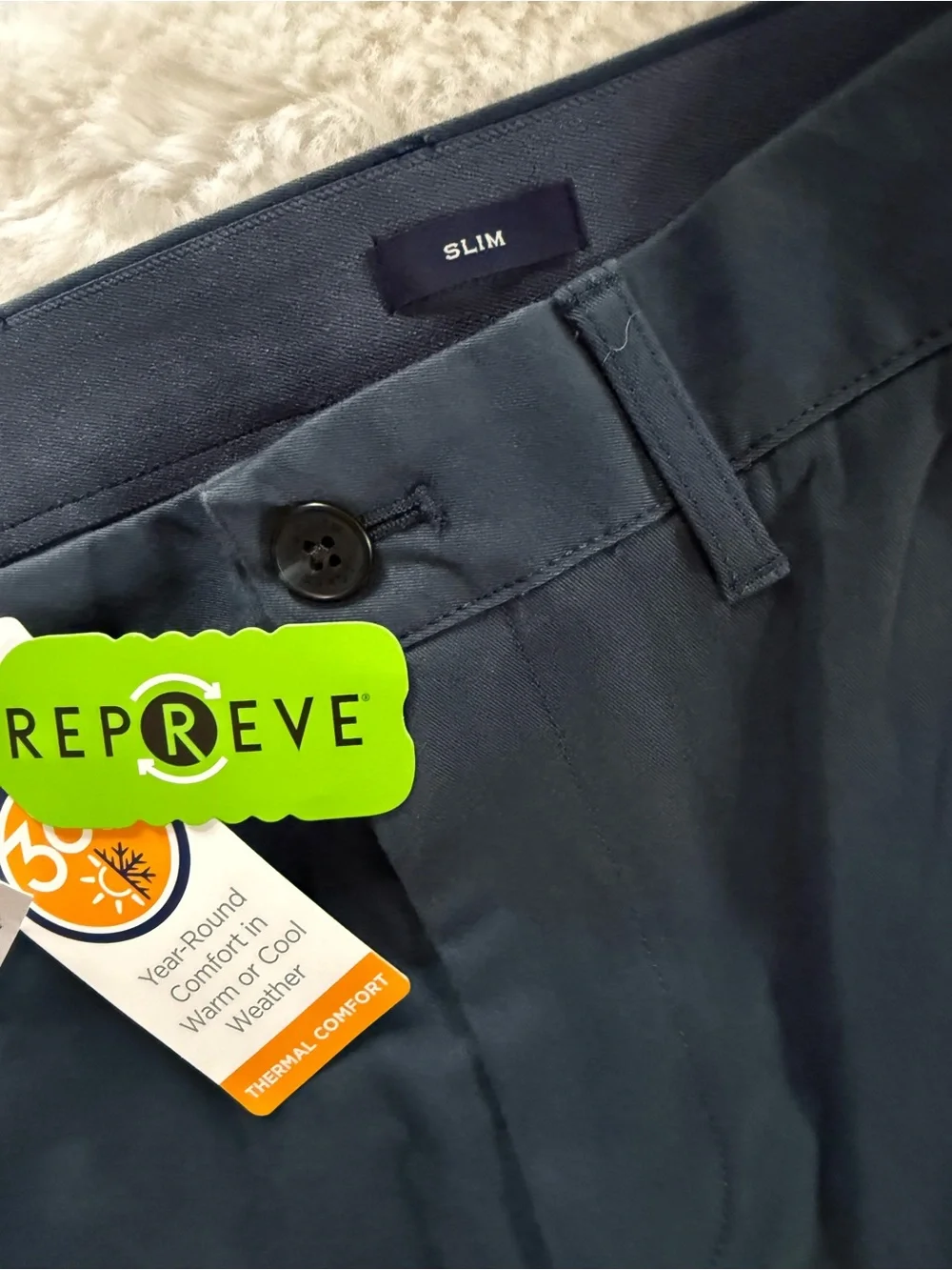 NWT J. Crew Slim Fit Flex TruTemp 365 Chino Pants - Navy Blue